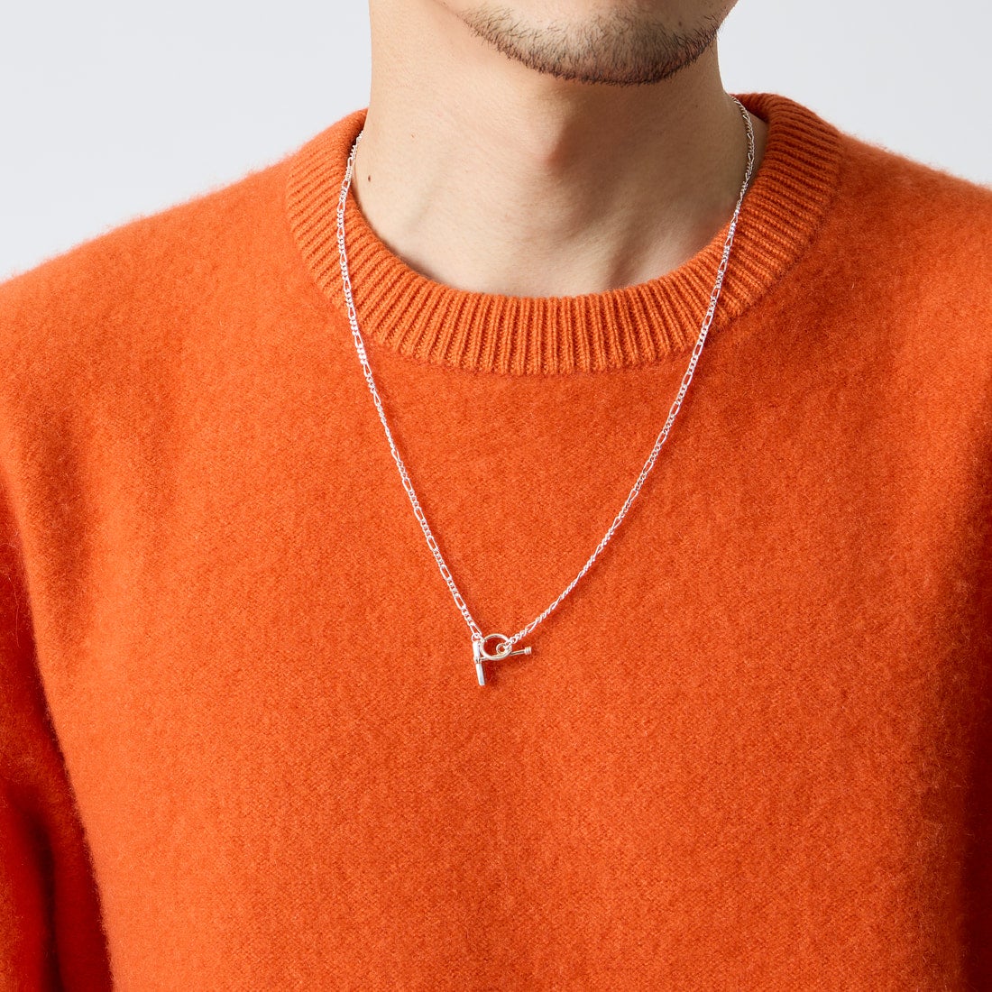 XOLO JEWELRY [ショロジュエリー] フィガロリンクネックレス [XON049-60] SILVER