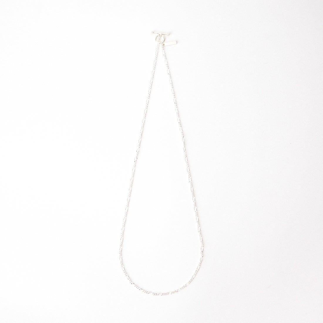 XOLO JEWELRY [ショロジュエリー] フィガロリンクネックレス [XON049-60] SILVER