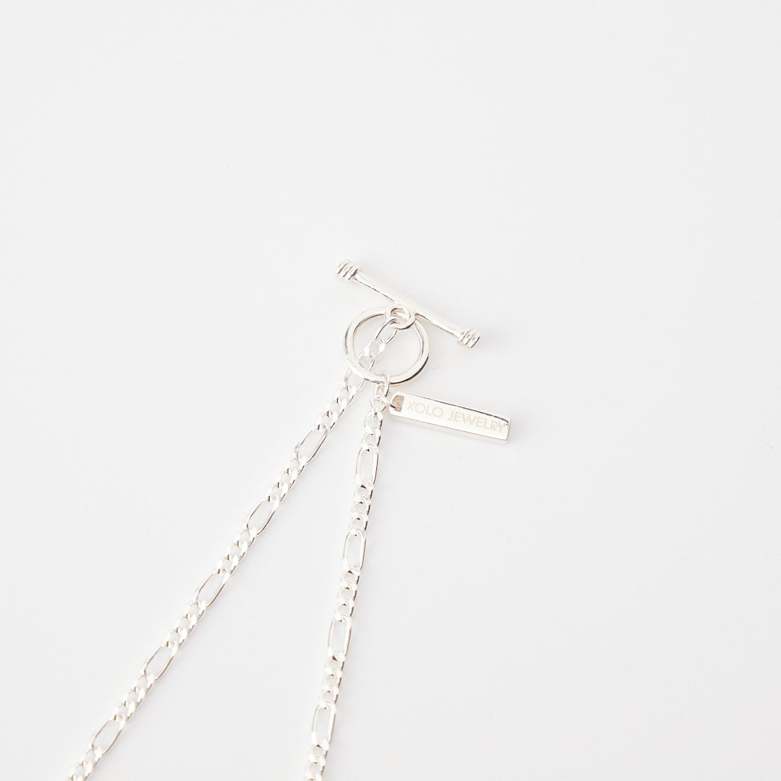 XOLO JEWELRY [ショロジュエリー] フィガロリンクネックレス [XON049-60] SILVER