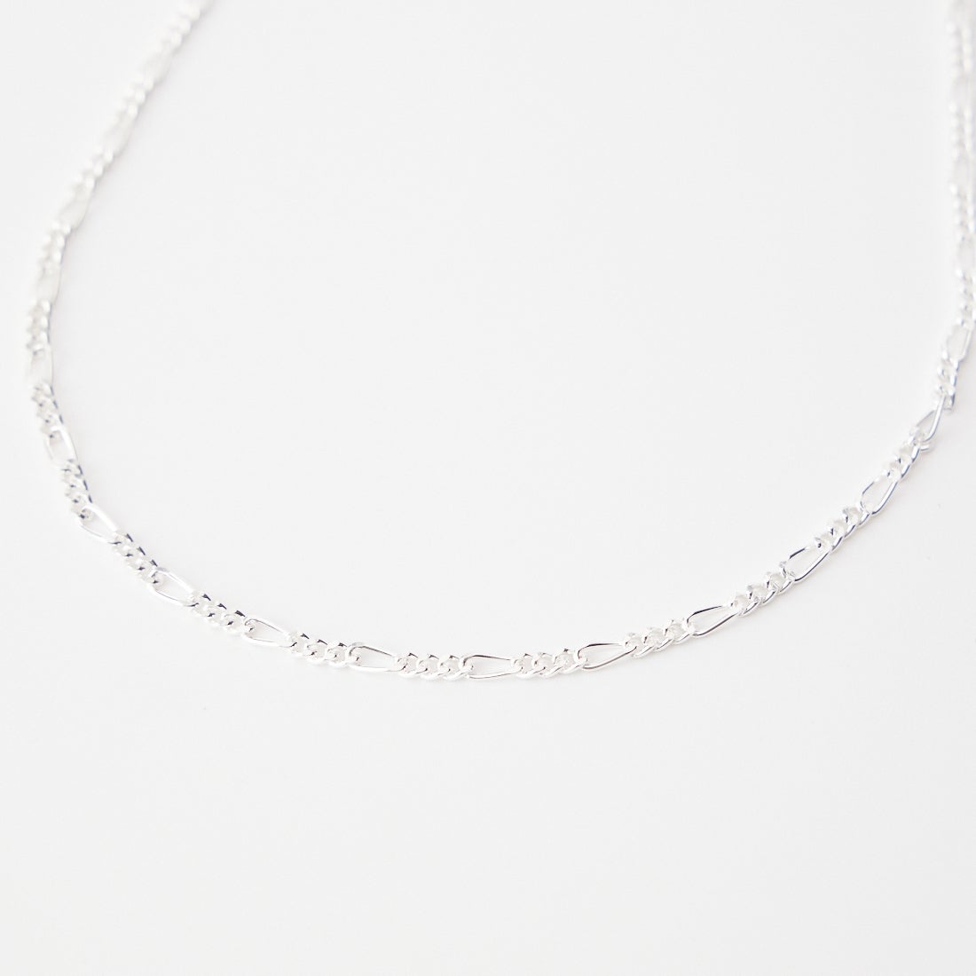 XOLO JEWELRY [ショロジュエリー] フィガロリンクネックレス [XON049-60] SILVER