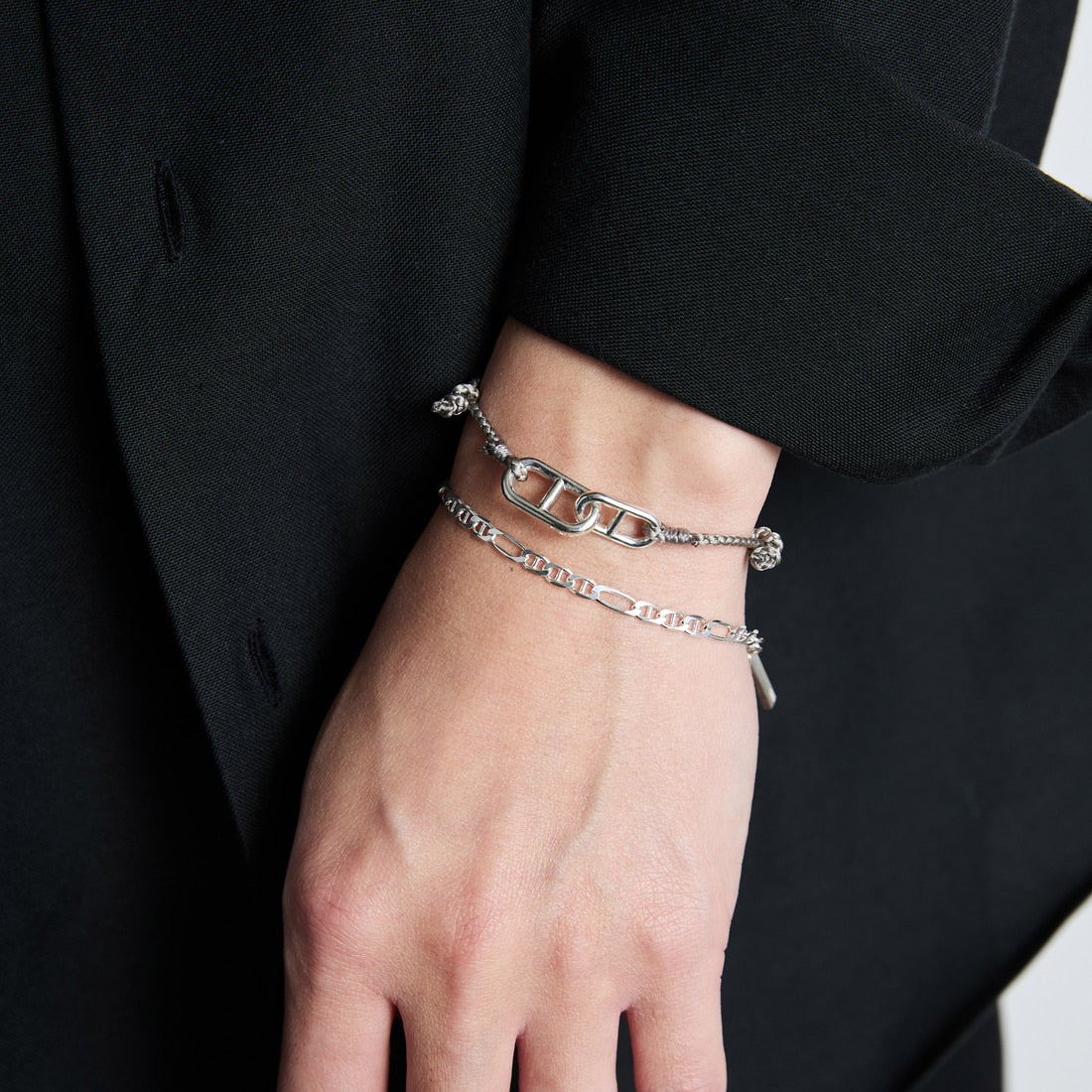 XOLO JEWELRY [ショロジュエリー] フィガログッチリンクブレスレット [XOB126-19] SILVER
