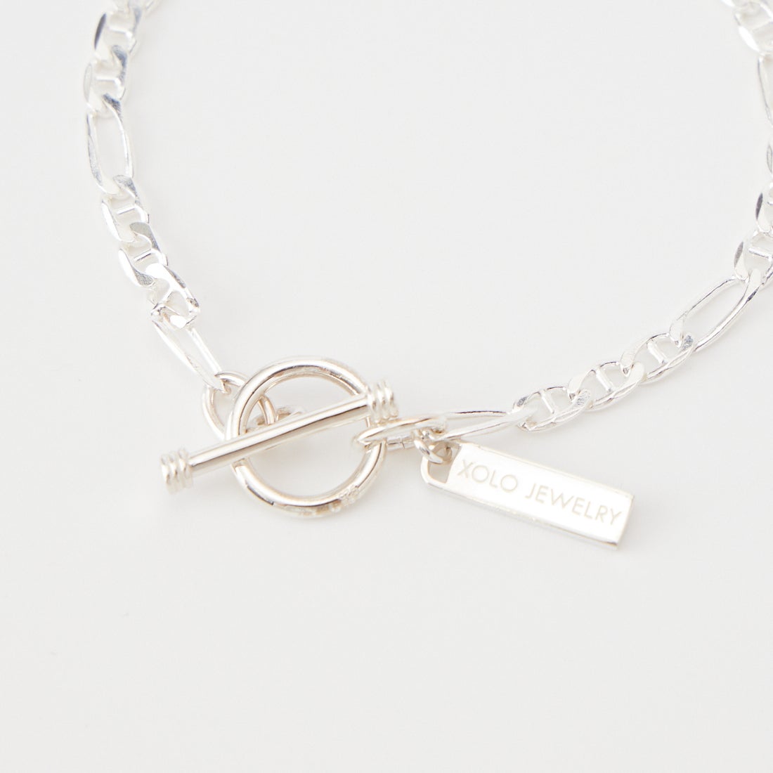 XOLO JEWELRY [ショロジュエリー] フィガログッチリンクブレスレット [XOB126-19] SILVER