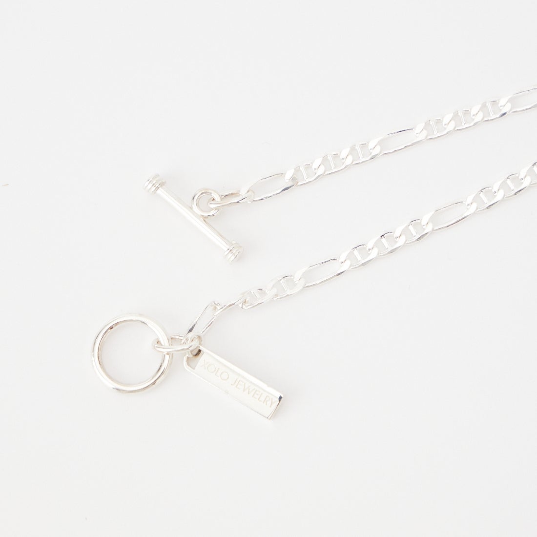XOLO JEWELRY [ショロジュエリー] フィガログッチリンクブレスレット [XOB126-19] SILVER