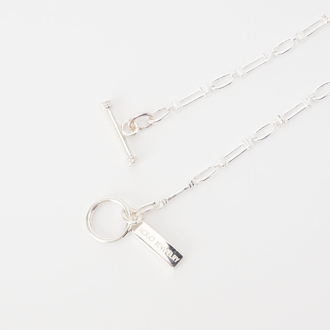 XOLO JEWELRY [ショロジュエリー] ランタンリンクブレスレット [XOB119-19] SILVER