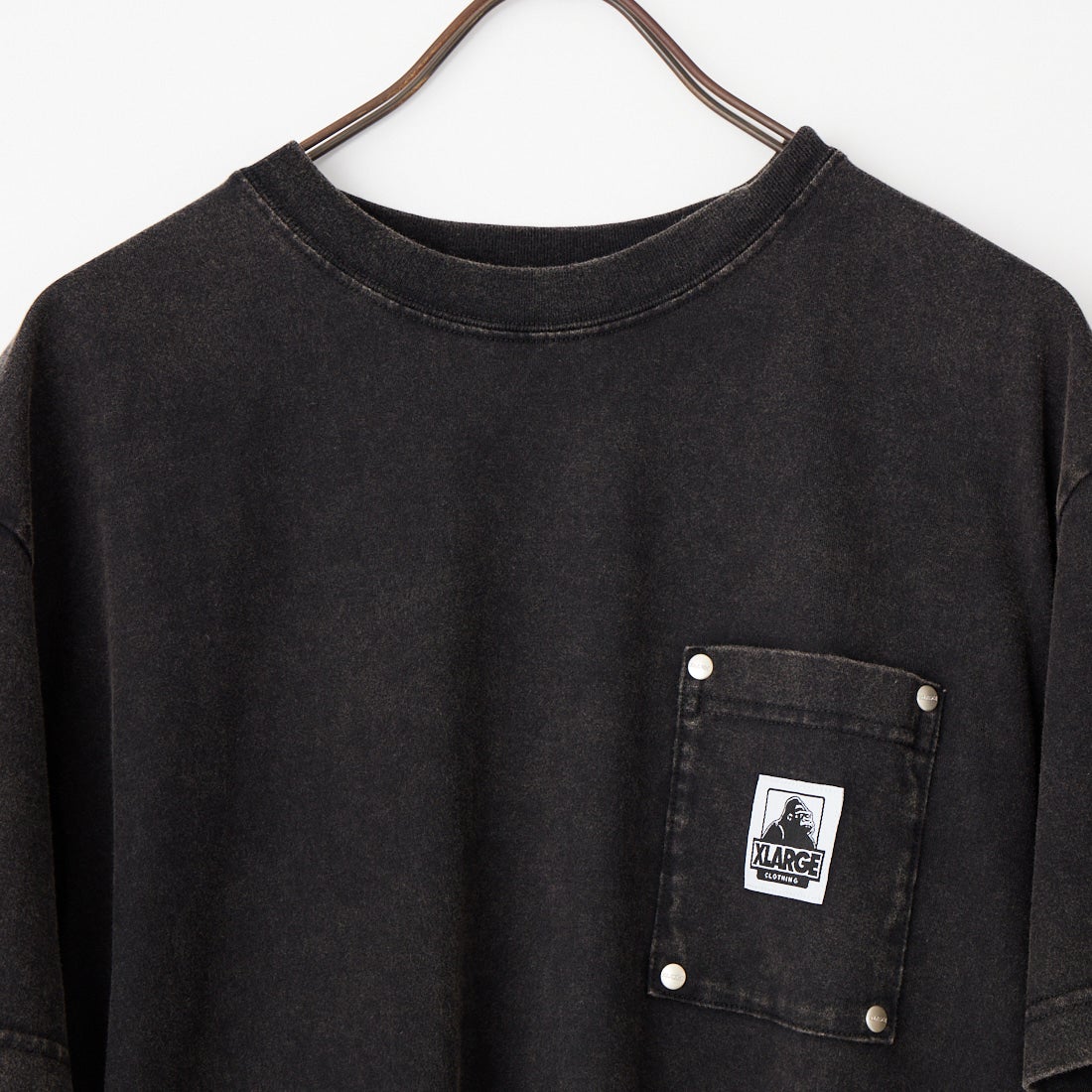 XLARGE [エクストララージ] OG ショートスリーブポケットTシャツ [101262011034] BLACK