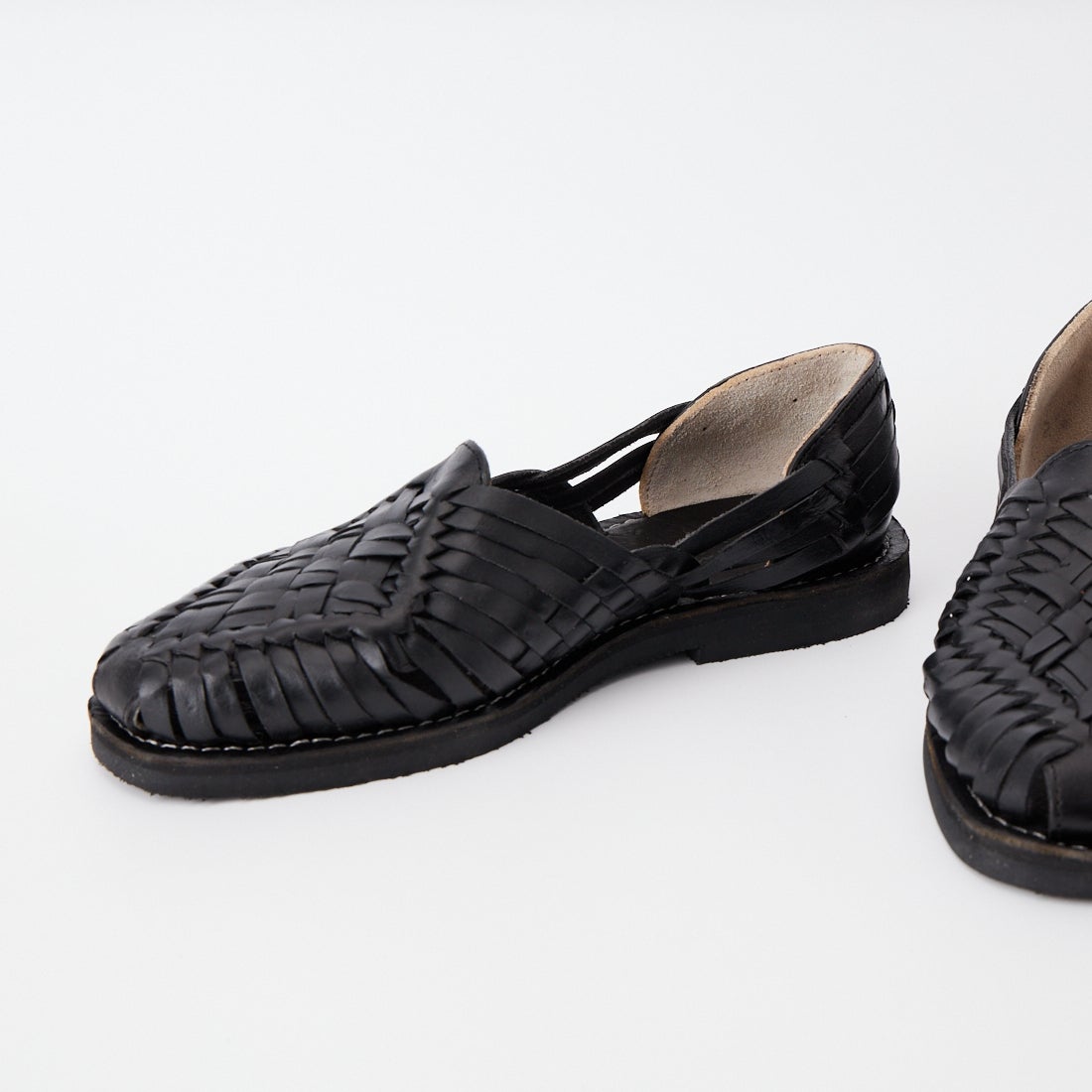AZTEC [アズテック] レザーシューズ [ANA] BLACK