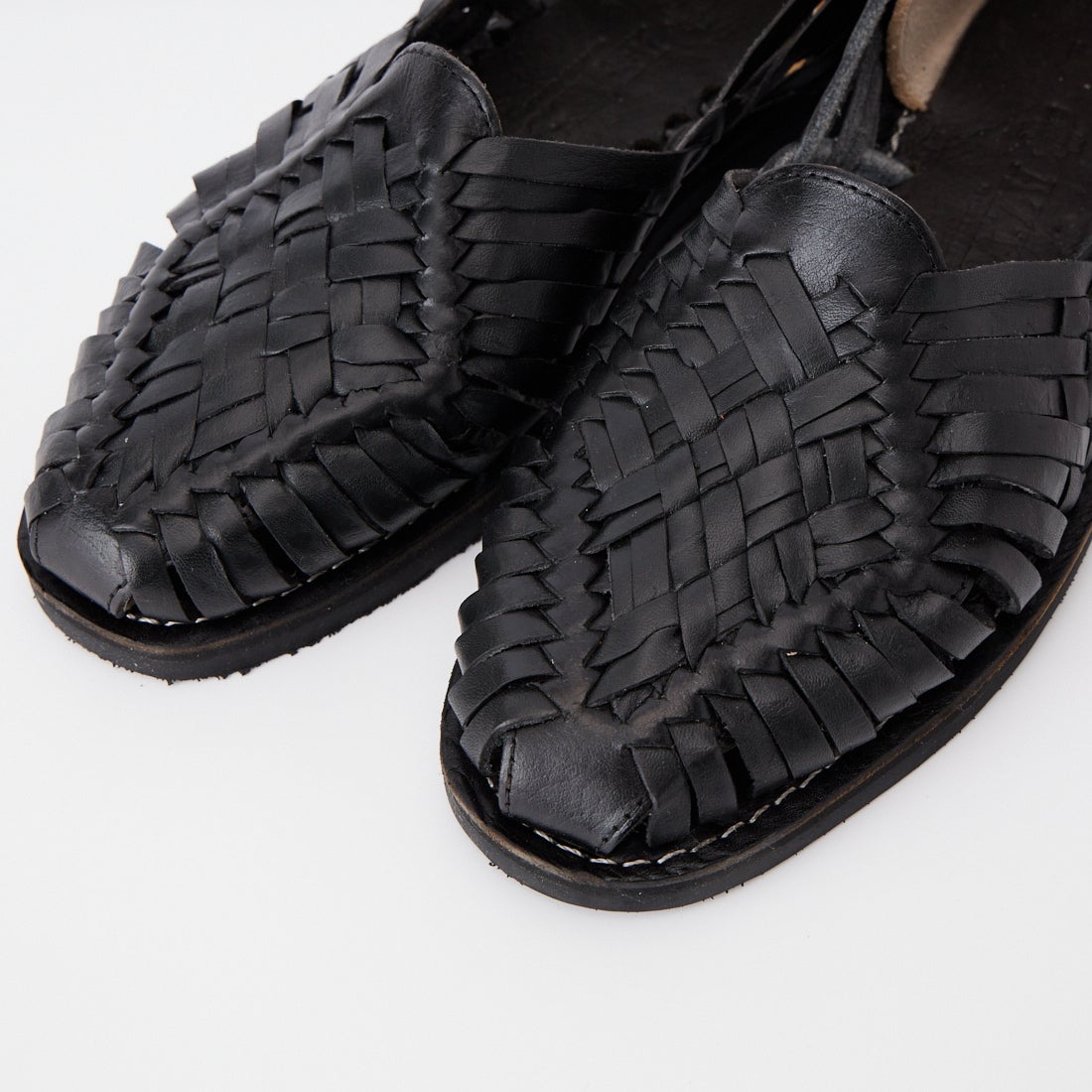 AZTEC [アズテック] レザーシューズ [ANA] BLACK