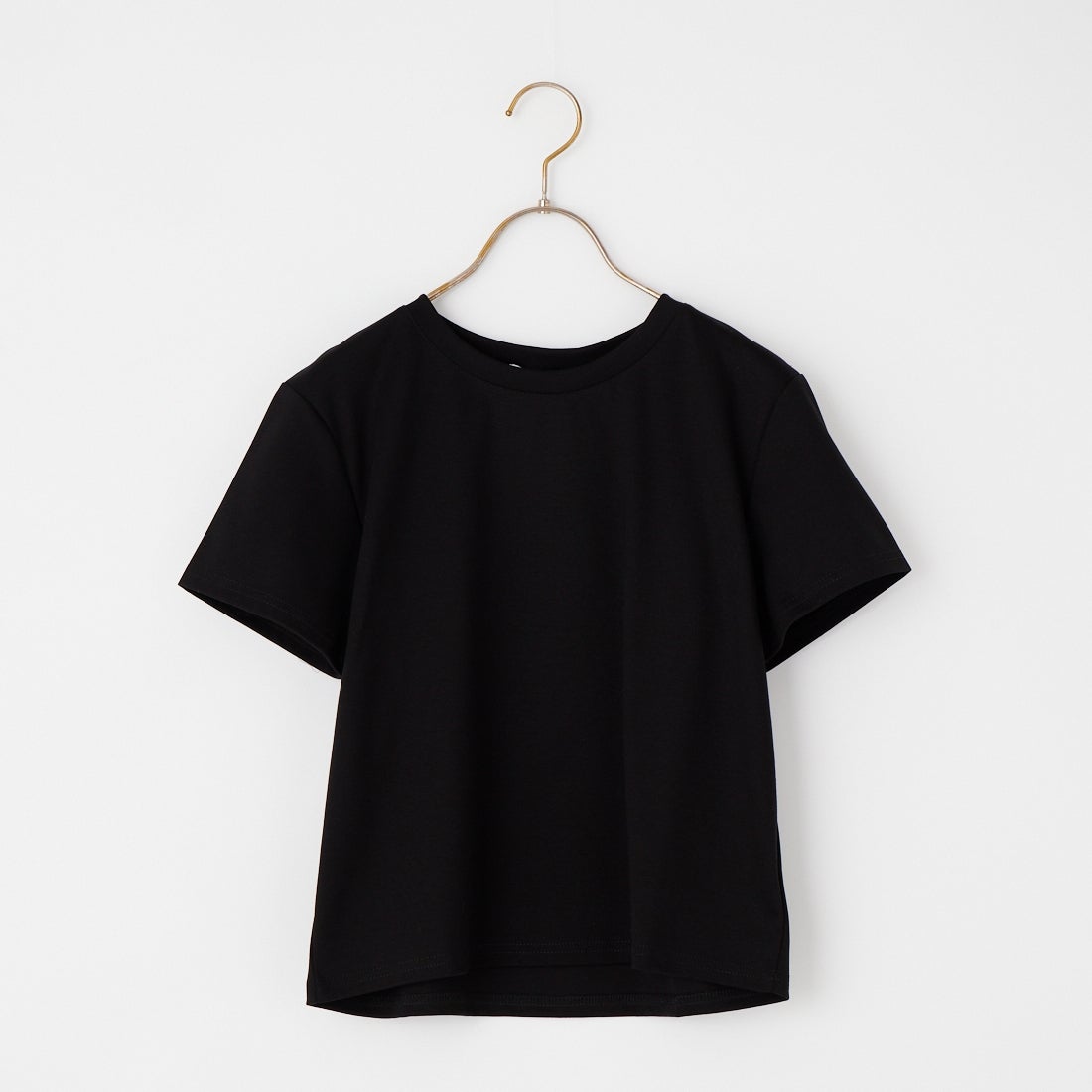 Jeans Factory Clothes [ジーンズファクトリークローズ] コンパクトTシャツ [21268061] 004 ﾌﾞﾗｯｸ