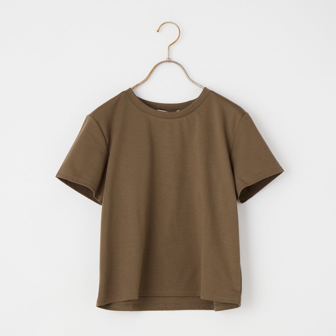 Jeans Factory Clothes [ジーンズファクトリークローズ] コンパクトTシャツ [21268061]037 ﾌﾞﾗｳﾝ