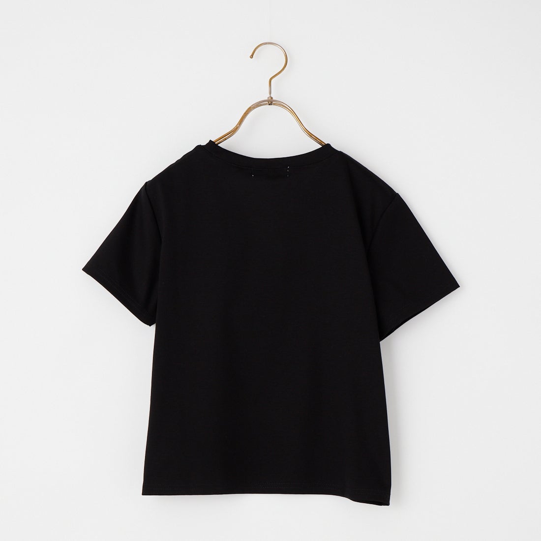 Jeans Factory Clothes [ジーンズファクトリークローズ] コンパクトTシャツ [21268061] 004 ﾌﾞﾗｯｸ