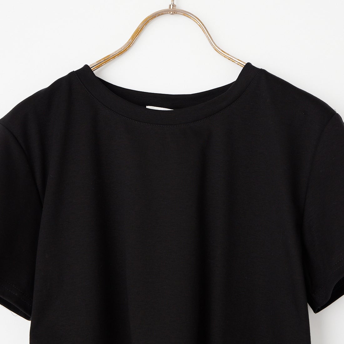 Jeans Factory Clothes [ジーンズファクトリークローズ] コンパクトTシャツ [21268061] 004 ﾌﾞﾗｯｸ