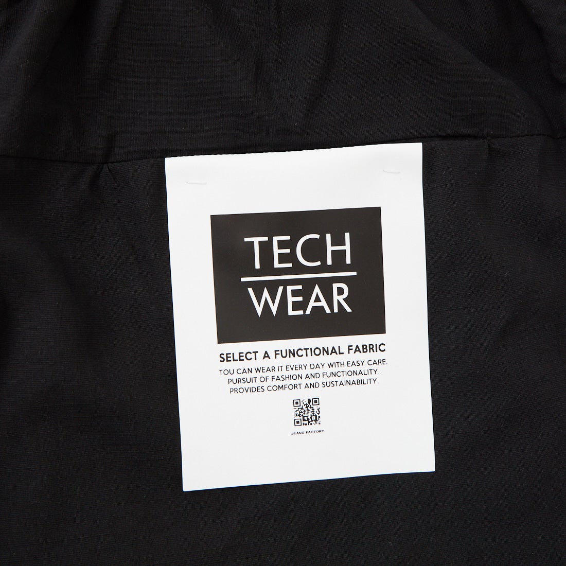 Jeans Factory Clothes [ジーンズファクトリークローズ] テックリネンショートパンツ [EPC-63500] 5 ﾌﾞﾗｯｸ