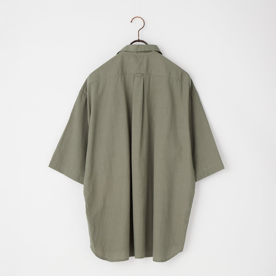 Jeans Factory Clothes [ジーンズファクトリークローズ] テックリネン半袖ワンナップカラーシャツ [EPC-63100] 3 ｸﾞﾚｰ