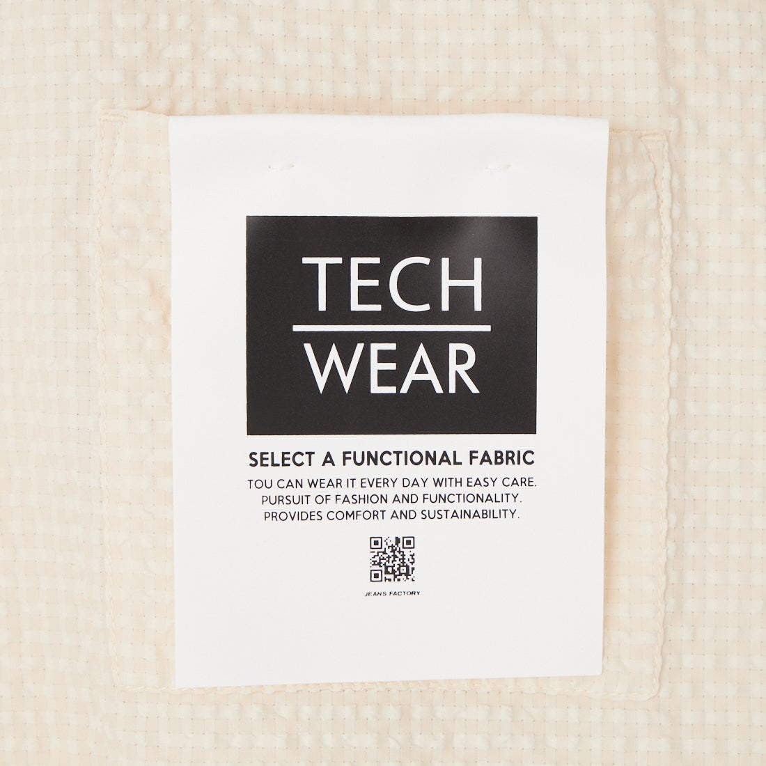 Jeans Factory Clothes [ジーンズファクトリークローズ] テックドビーメッシュ半袖ワンナップカラーシャツ [EPC-63105] 1 ｱｲﾎﾞﾘｰ