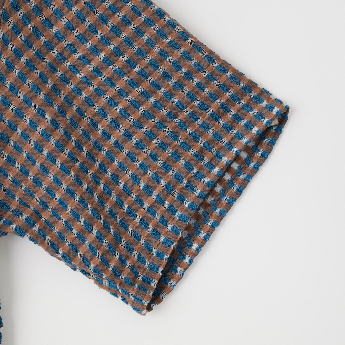Jeans Factory Clothes [ジーンズファクトリークローズ] シアードビーオープンカラーシャツ [BFP616] 520 BLUE