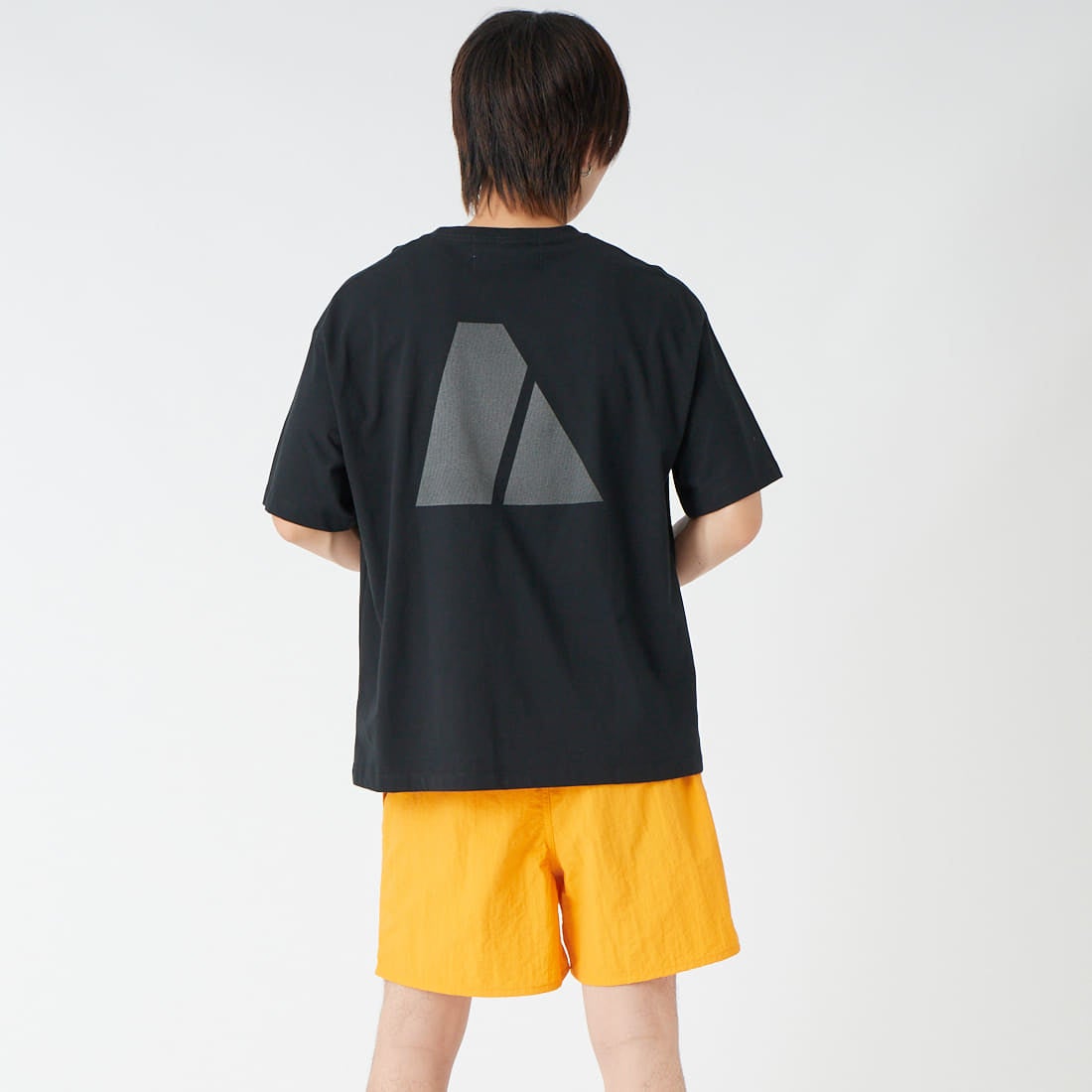MADE IN STANDARD [メイドインスタンダード] 別注 ARMY ショートスリーブTシャツ [ARMY-TEE-JF]ｽﾐ &&モデル身長：177cm 着用サイズ：M&&