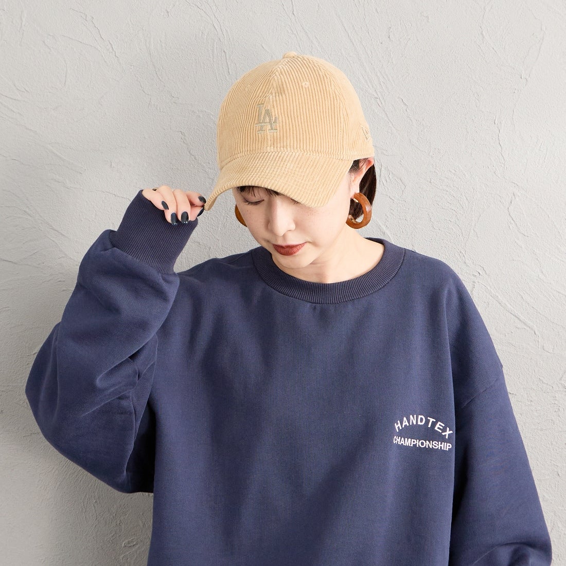 NEW ERA [ニューエラ] 別注 9TWENTY コーデュロイキャップ ロサンゼルス・ドジャース [15401140-JF] BEIGE