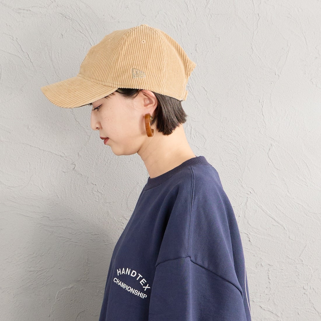 NEW ERA [ニューエラ] 別注 9TWENTY コーデュロイキャップ ロサンゼルス・ドジャース [15401140-JF] BEIGE