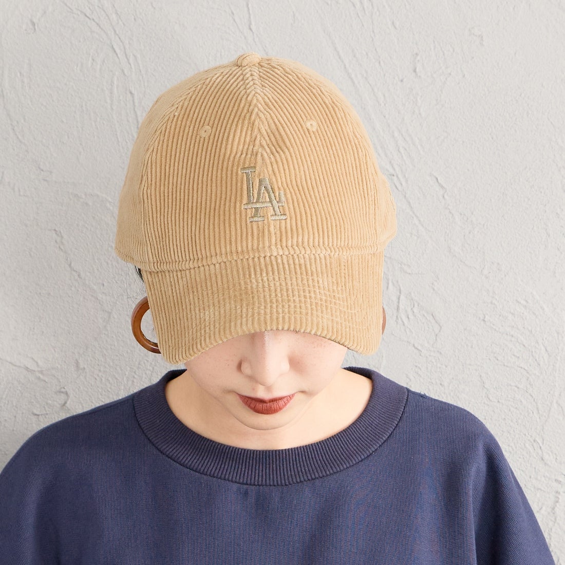 NEW ERA [ニューエラ] 別注 9TWENTY コーデュロイキャップ ロサンゼルス・ドジャース [15401140-JF] BEIGE
