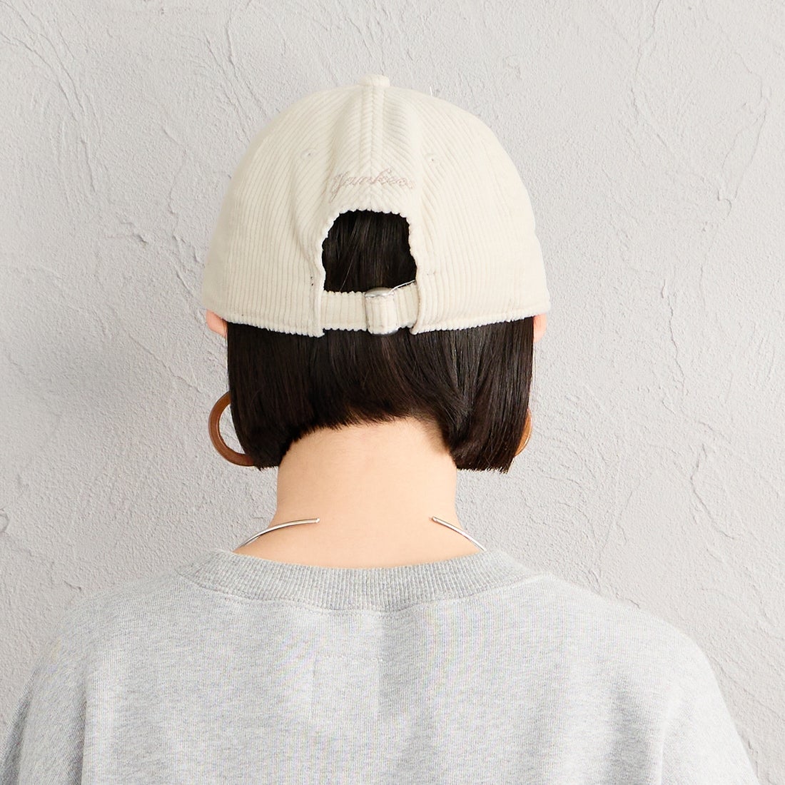 NEW ERA [ニューエラ] 別注 9TWENTY コーデュロイキャップ ニューヨーク・ヤンキース [15401139-JF] IVORY
