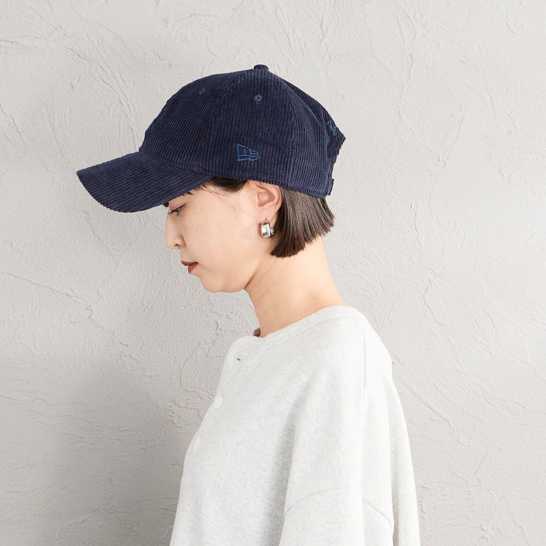 NEW ERA [ニューエラ] 別注 9TWENTY コーデュロイキャップ ニューヨーク・ヤンキース [15401138-JF] NAVY