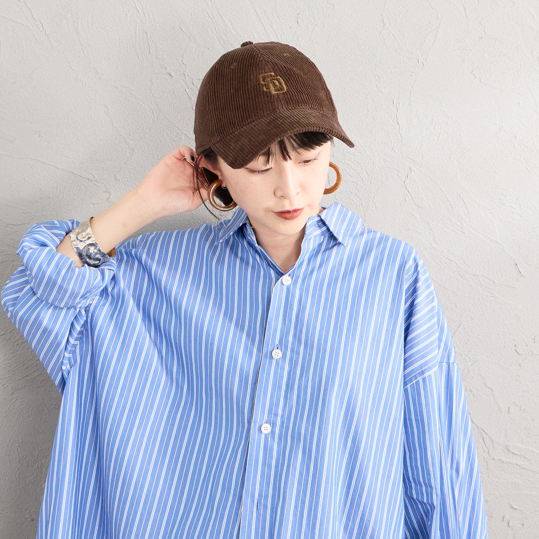 NEW ERA [ニューエラ] 別注 9TWENTY コーデュロイキャップ サンディエゴ・パドレス [15401137-JF] D.BROWN