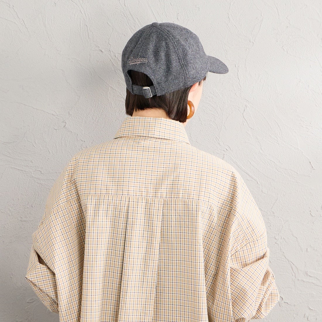 NEW ERA [ニューエラ] 別注 9TWENTY ウールキャップ ロサンゼルス・ドジャース [15401135-JF] GRAY