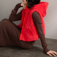 RED&&モデル身長：162cm 着用サイズ：F&&