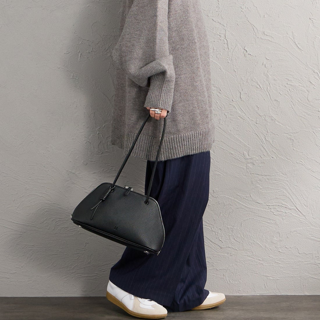 &MyuQ [アンドミューク] HACO ショルダーバッグ [MCB142] BLACK