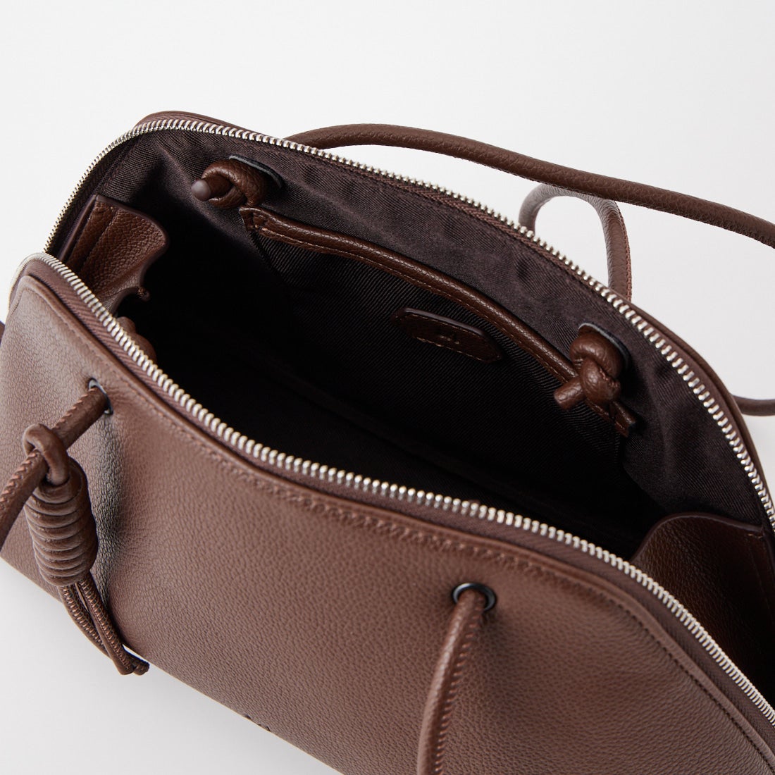 &MyuQ [アンドミューク] HACO ショルダーバッグ [MCB142] DK.BROWN