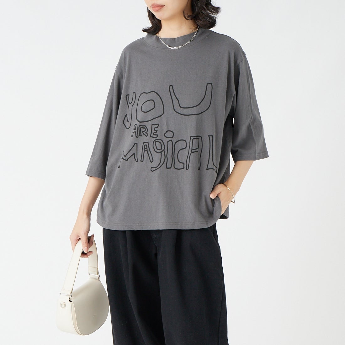 tumugu: [ツムグ] ラフィ天竺 プリントTシャツ [TC26222]｜ジーンズ