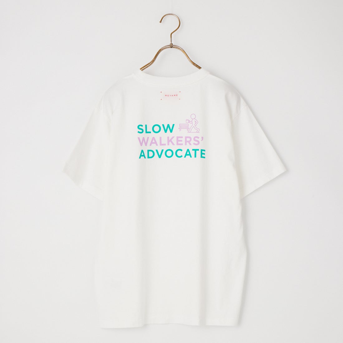 MEYAME [メヤメ] プリントTシャツ [MEY-2434] WHITE