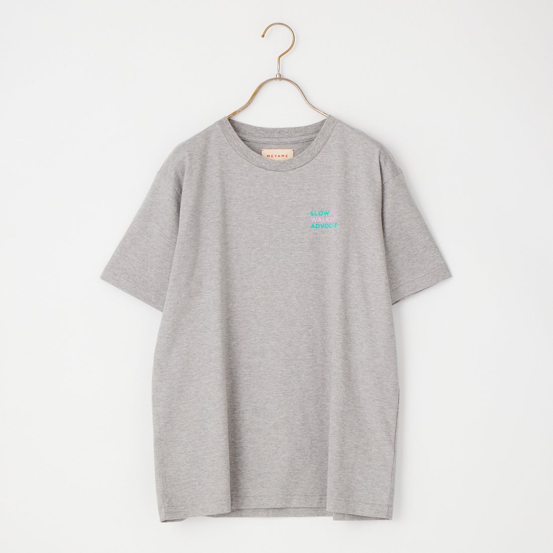MEYAME [メヤメ] プリントTシャツ [MEY-2434] GREY
