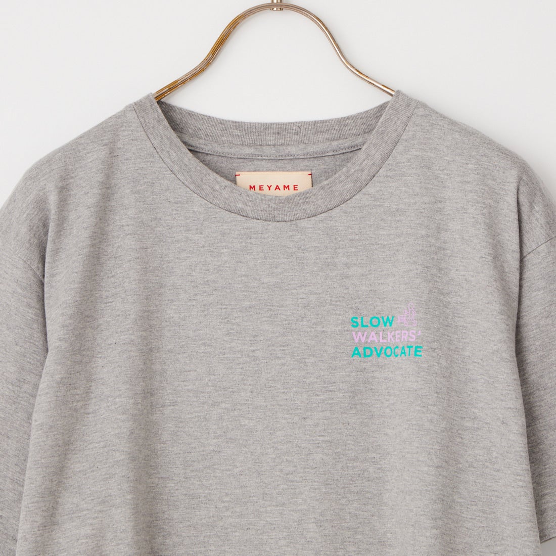 MEYAME [メヤメ] プリントTシャツ [MEY-2434] GREY