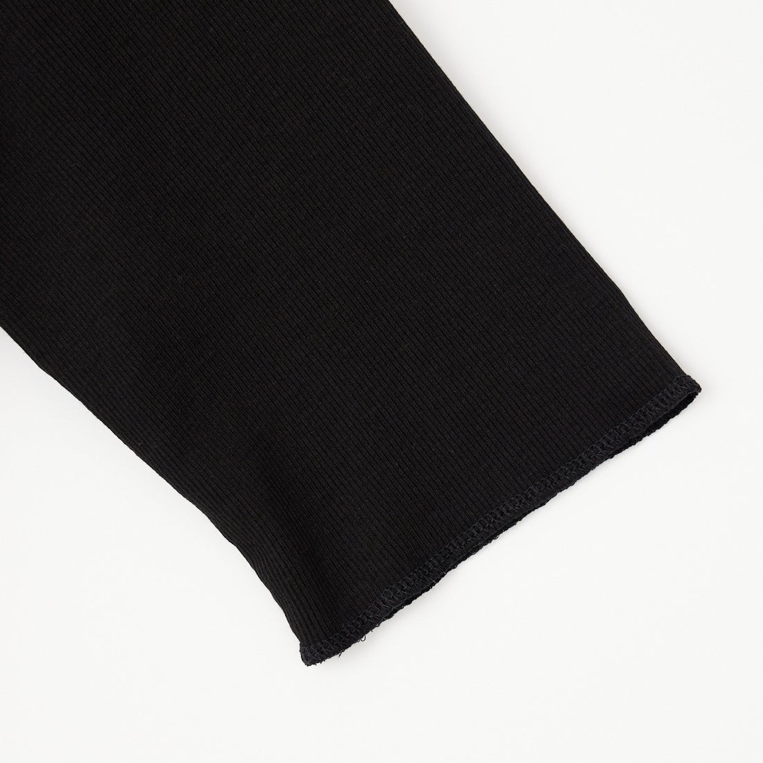 MEYAME [メヤメ] ソフトリブハーフスリーブTシャツ [MEY-2336] BLACK