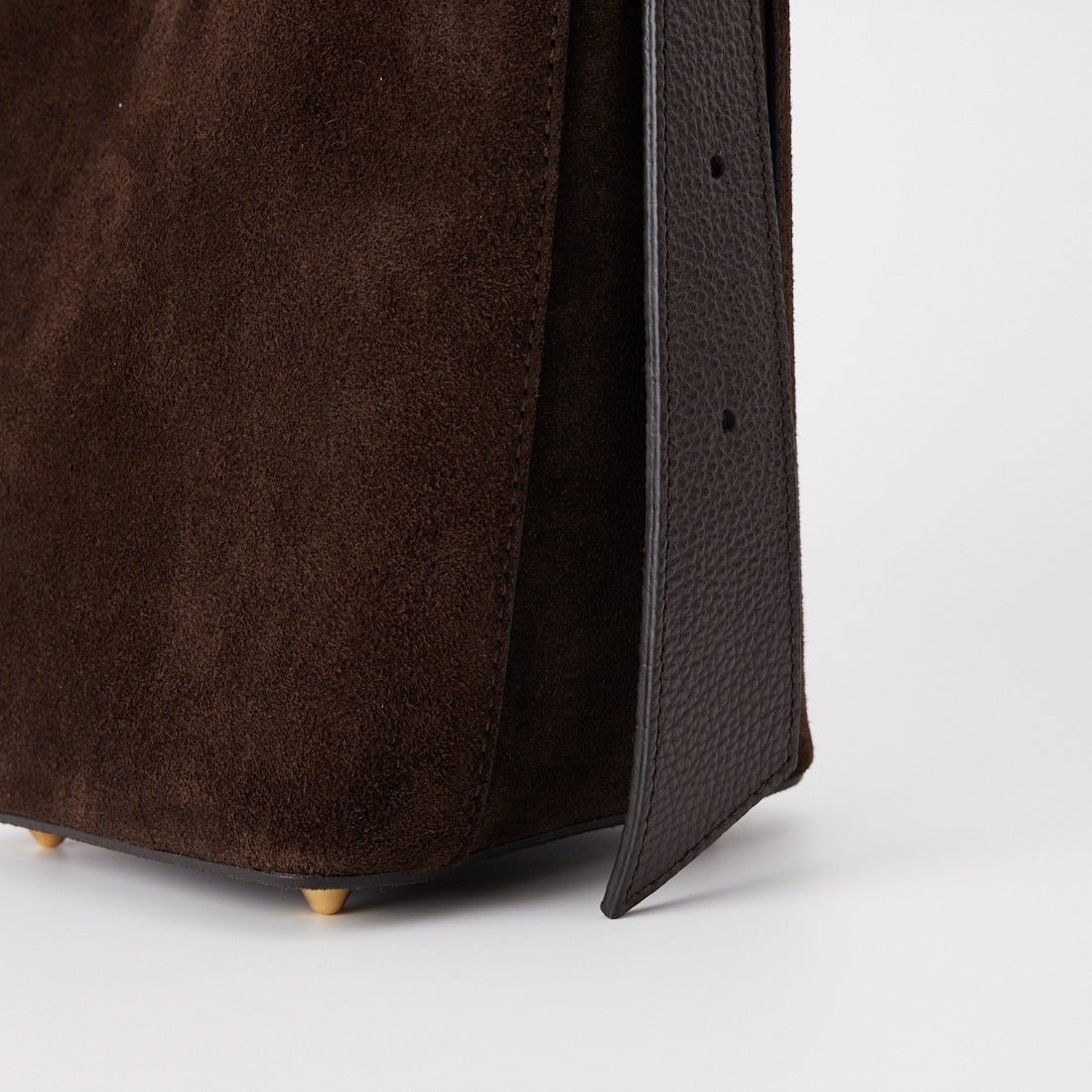 AULENTTI [オウレンティ] 別注 2WAY レザーバケットバッグ [FB-GIADEAL-SC-JF] BROWN