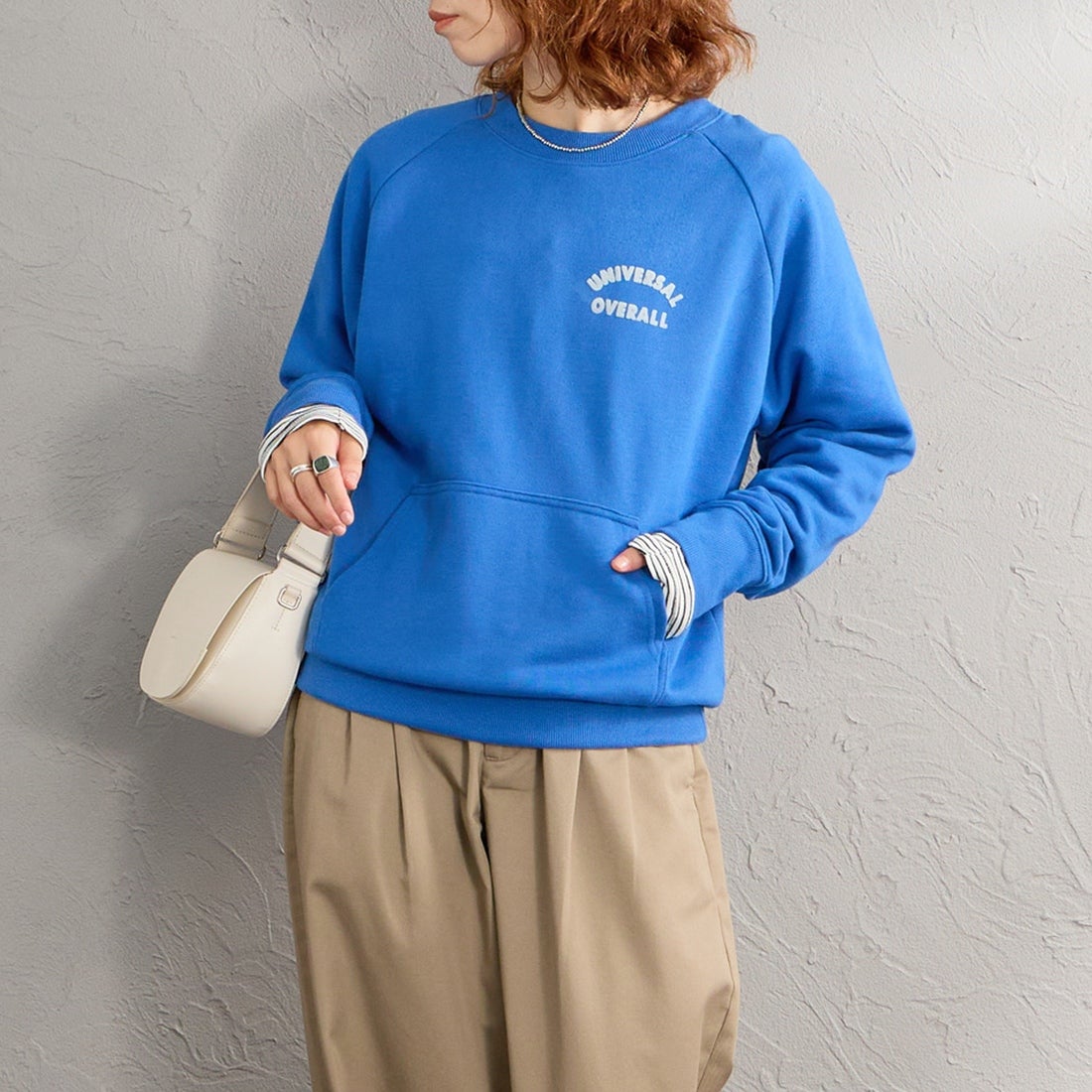 BLUE&&モデル身長：158cm 着用サイズ：F&&