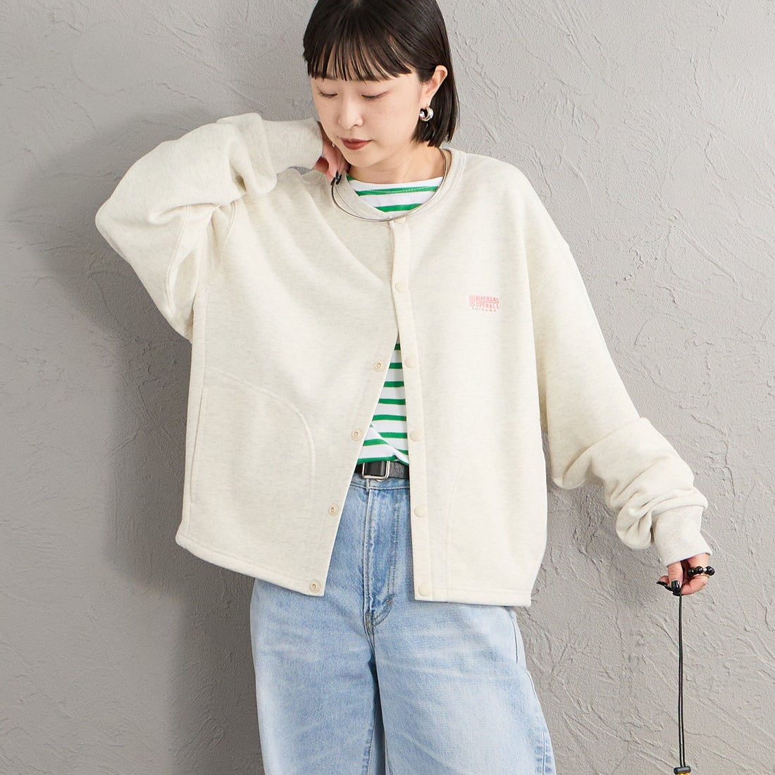 OATMEAL&&モデル身長：150cm 着用サイズ：F&&