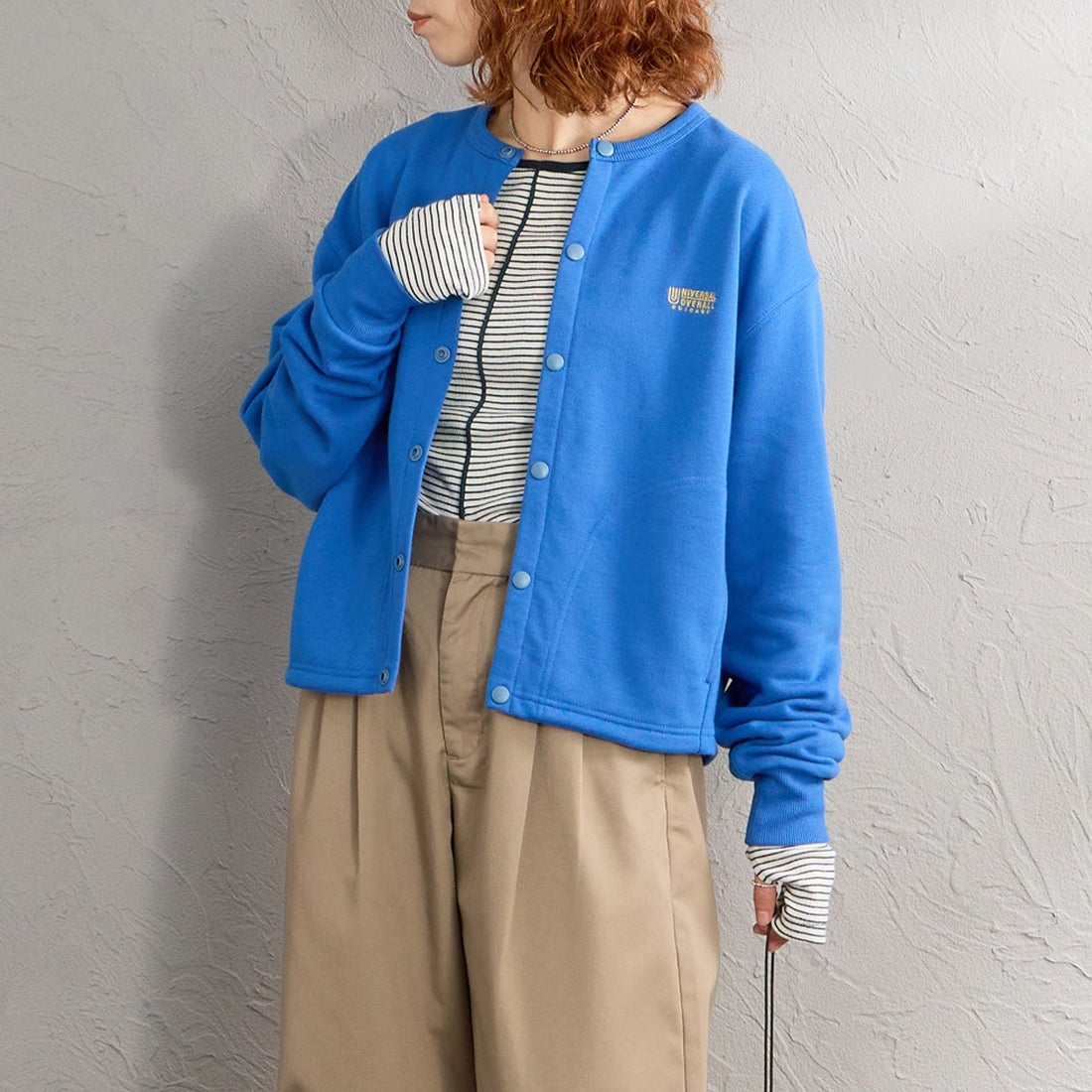 BLUE&&モデル身長：158cm 着用サイズ：F&&
