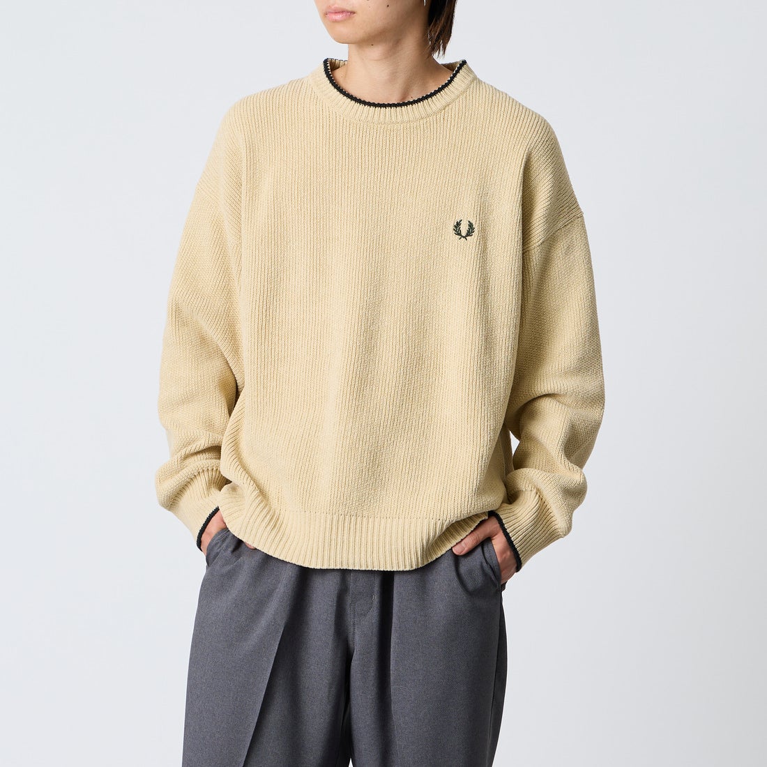 OATMEAL/NI&&モデル身長：177cm 着用サイズ：L&&