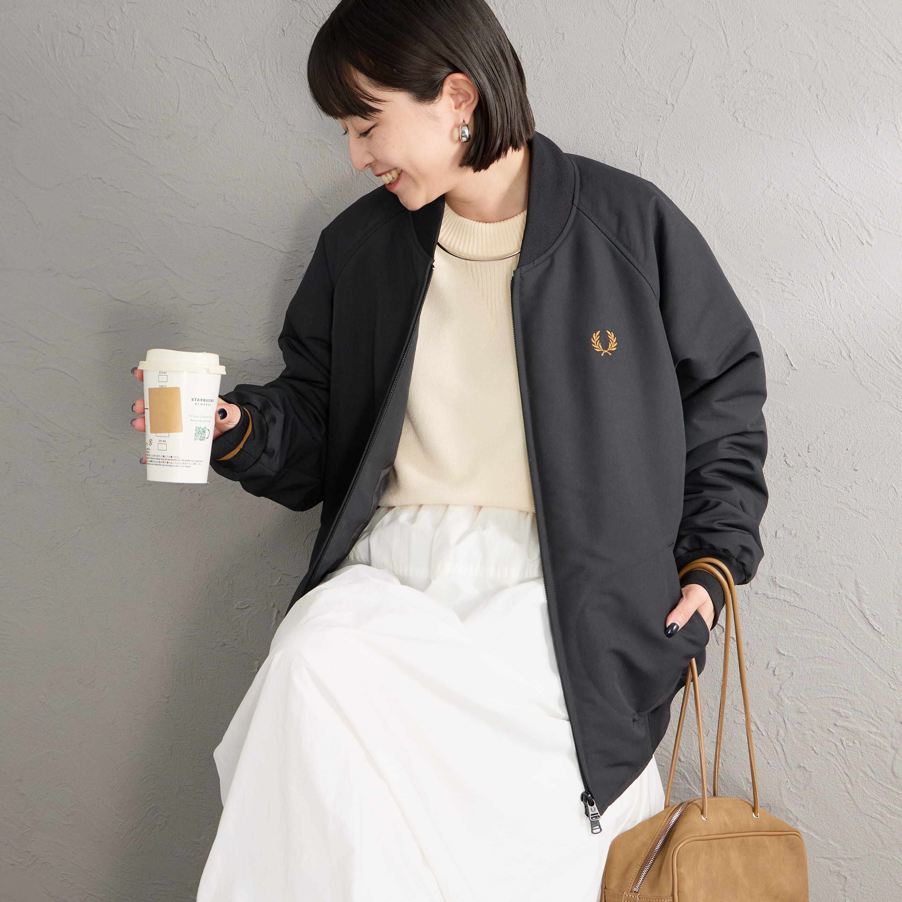 予約商品】FRED PERRY [フレッドペリー] 別注 テニスボンバー