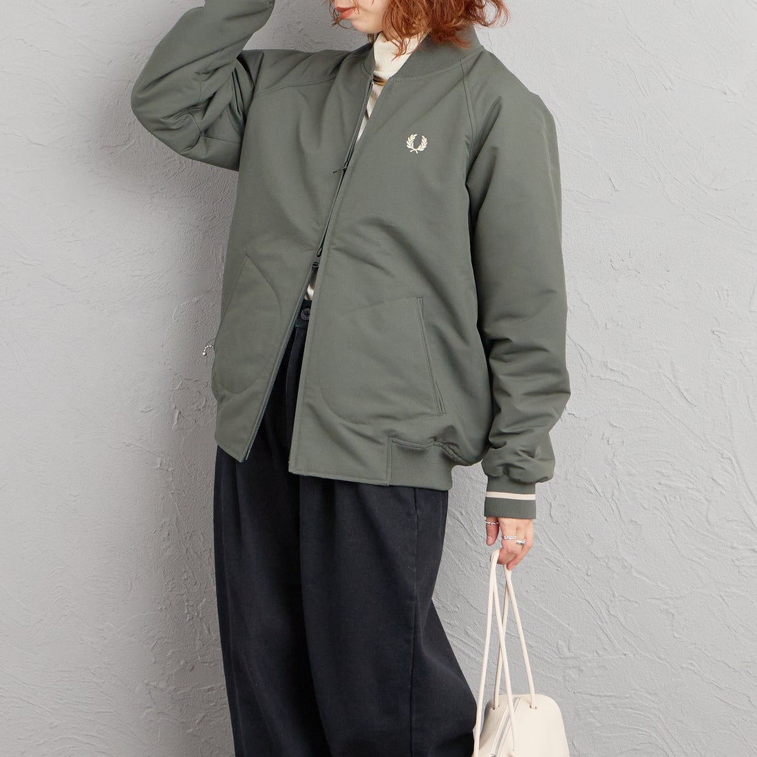 FIELD GREE&&モデル身長：158cm 着用サイズ：S&&