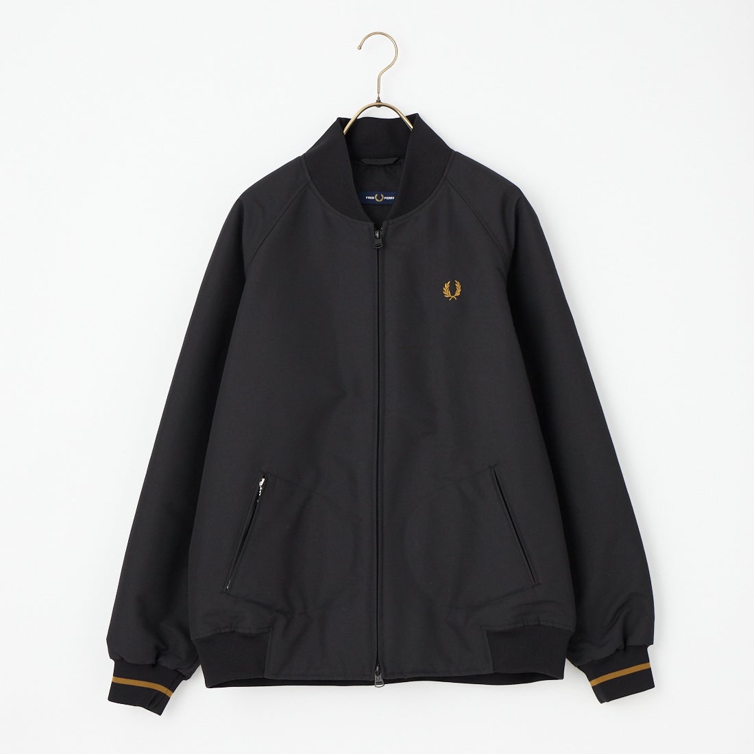 FRED PERRY [フレッドペリー] 別注 テニスボンバージャケット [FPM-26A-001JF] BLACK/DARK