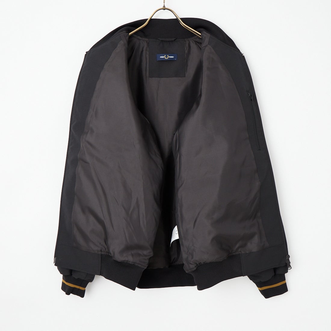 FRED PERRY [フレッドペリー] 別注 テニスボンバージャケット [FPM-26A-001JF] BLACK/DARK