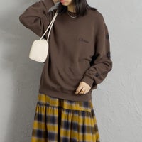 BROWN&&モデル身長：162cm 着用サイズ：S&&