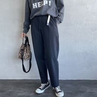 BLACK&&モデル身長：163cm 着用サイズ：S&&