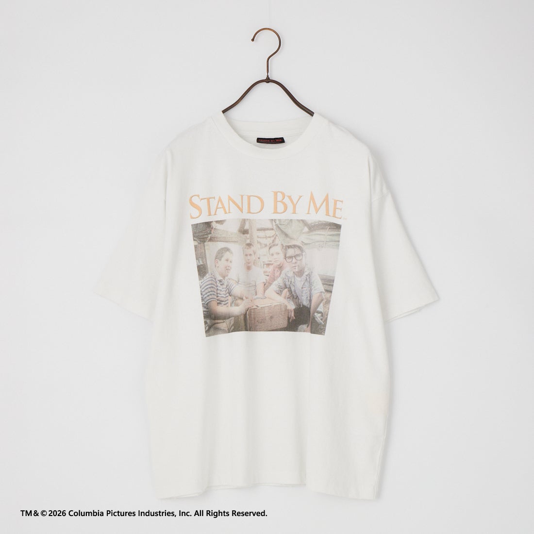 Jeans Factory Clothes [ジーンズファクトリークローズ] STAND BY ME / 40TH ANNIVERSARY Tシャツ [JFC-262-036] WHITE