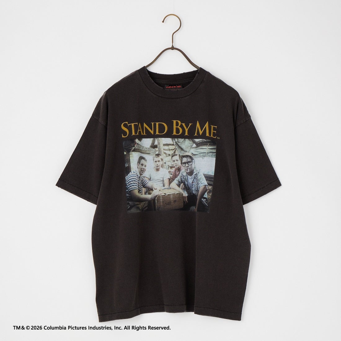 Jeans Factory Clothes [ジーンズファクトリークローズ] STAND BY ME / 40TH ANNIVERSARY Tシャツ [JFC-262-036] BLACK