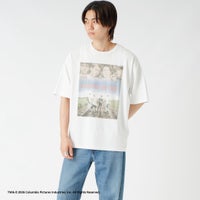 WHITE&&モデル身長：177cm 着用サイズ：L&&