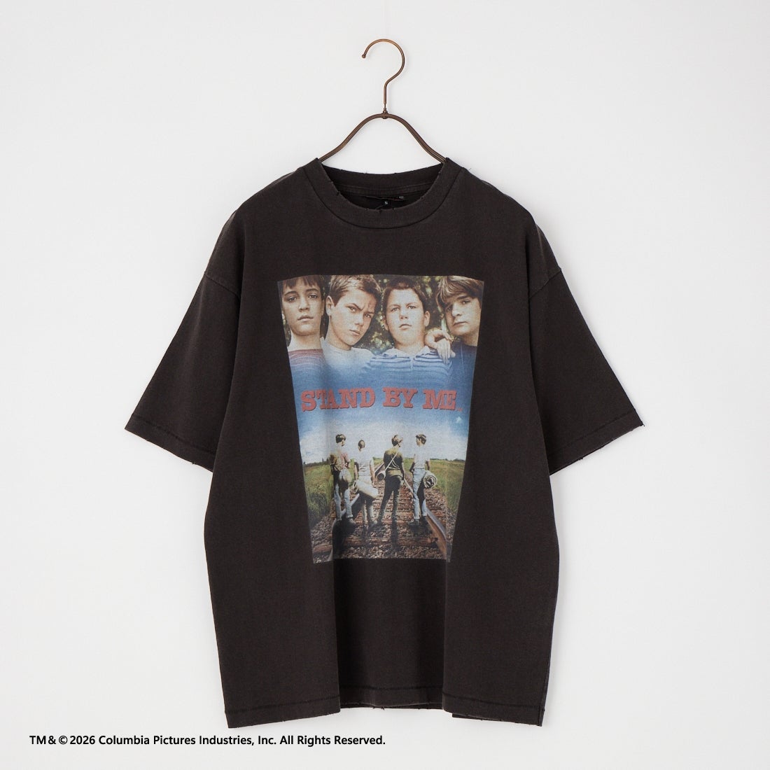 Jeans Factory Clothes [ジーンズファクトリークローズ] STAND BY ME / 40TH ANNIVERSARY Tシャツ [JFC-262-037] BLACK